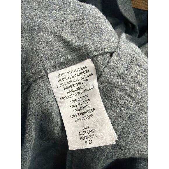 Legendary Whitetails Buck Camp Shirt Medium Outdoors Dad Core - Picture 5 of 6